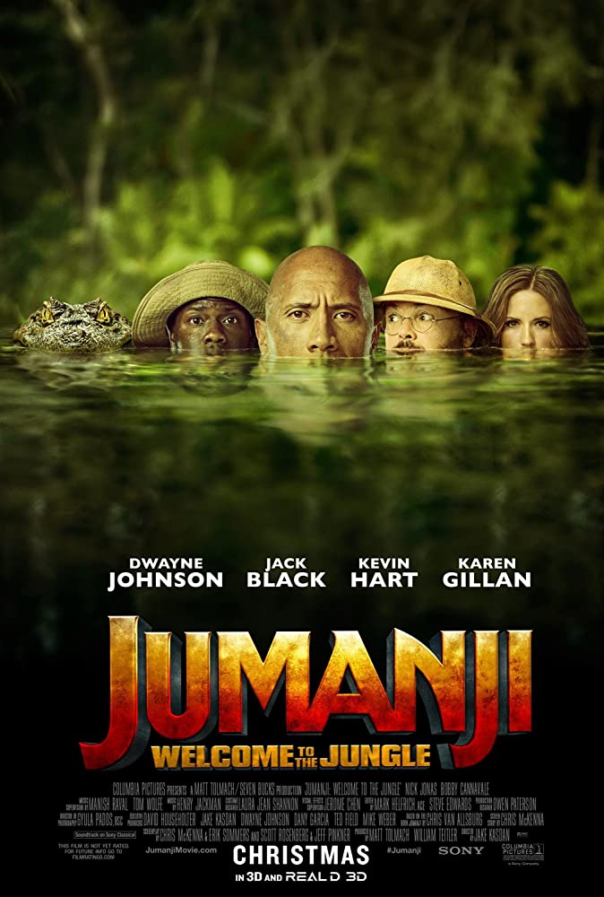 Jumanji: Welcome to the Jungle (2017) Main Poster