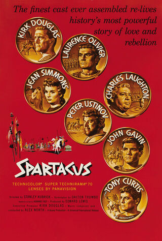 Spartacus (1960) Main Poster