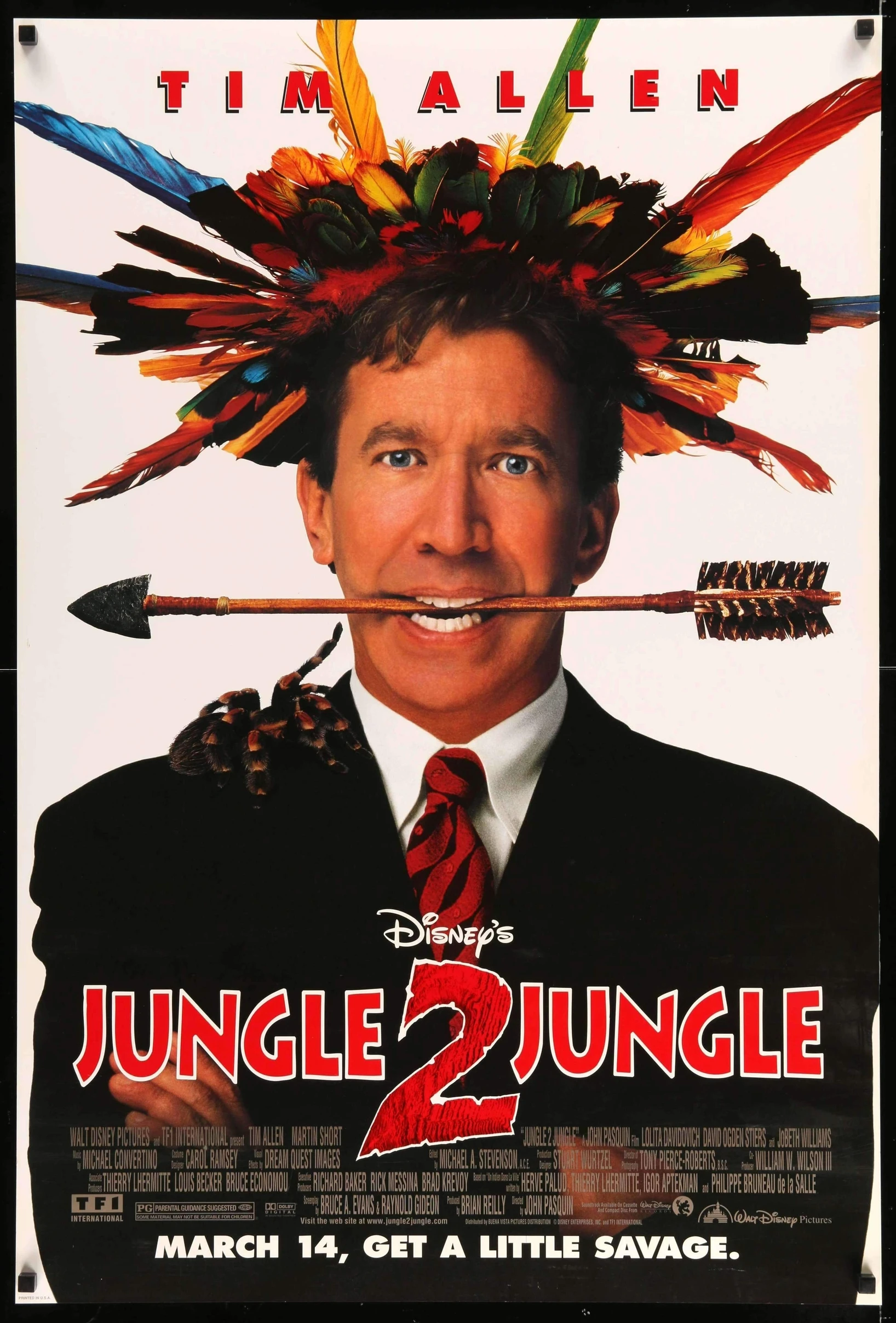 Jungle 2 Jungle Main Poster