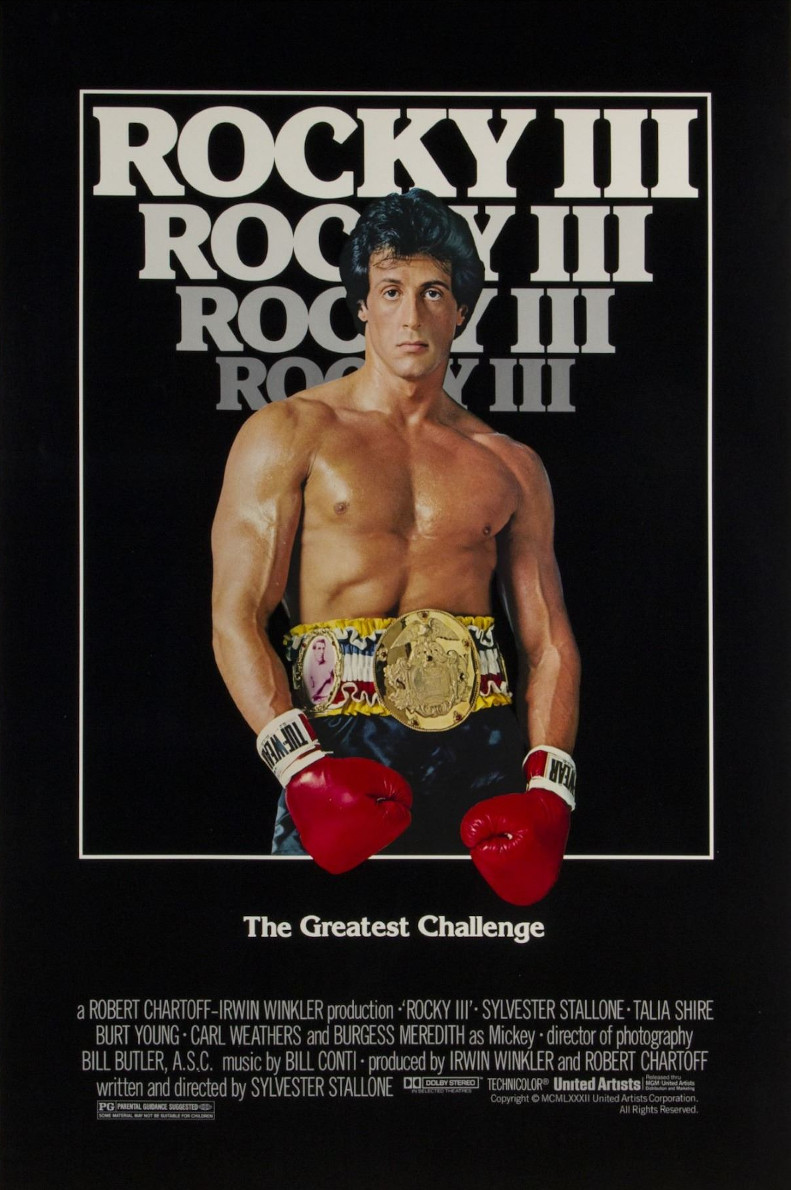 Rocky III Main Poster