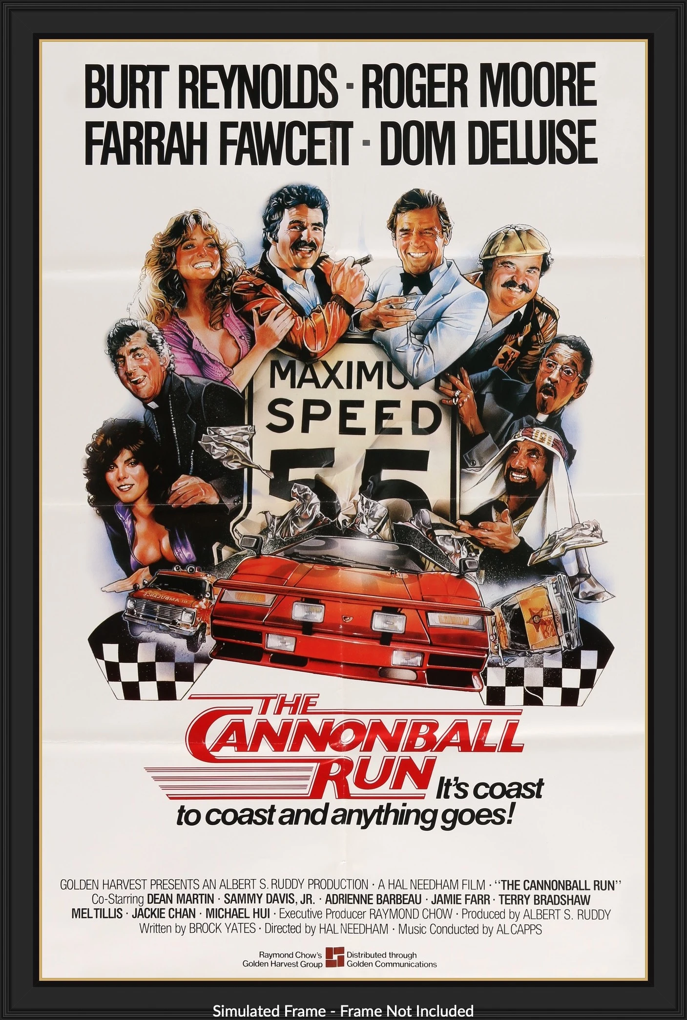 The Cannonball Run Main Poster