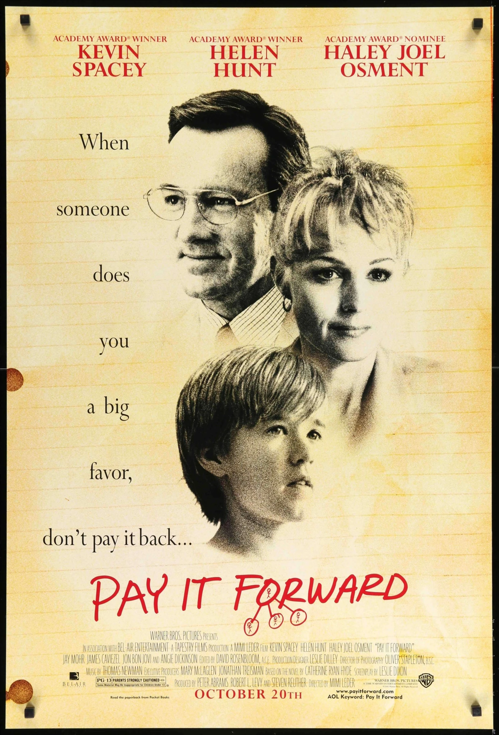 Pay It Forward Main Poster