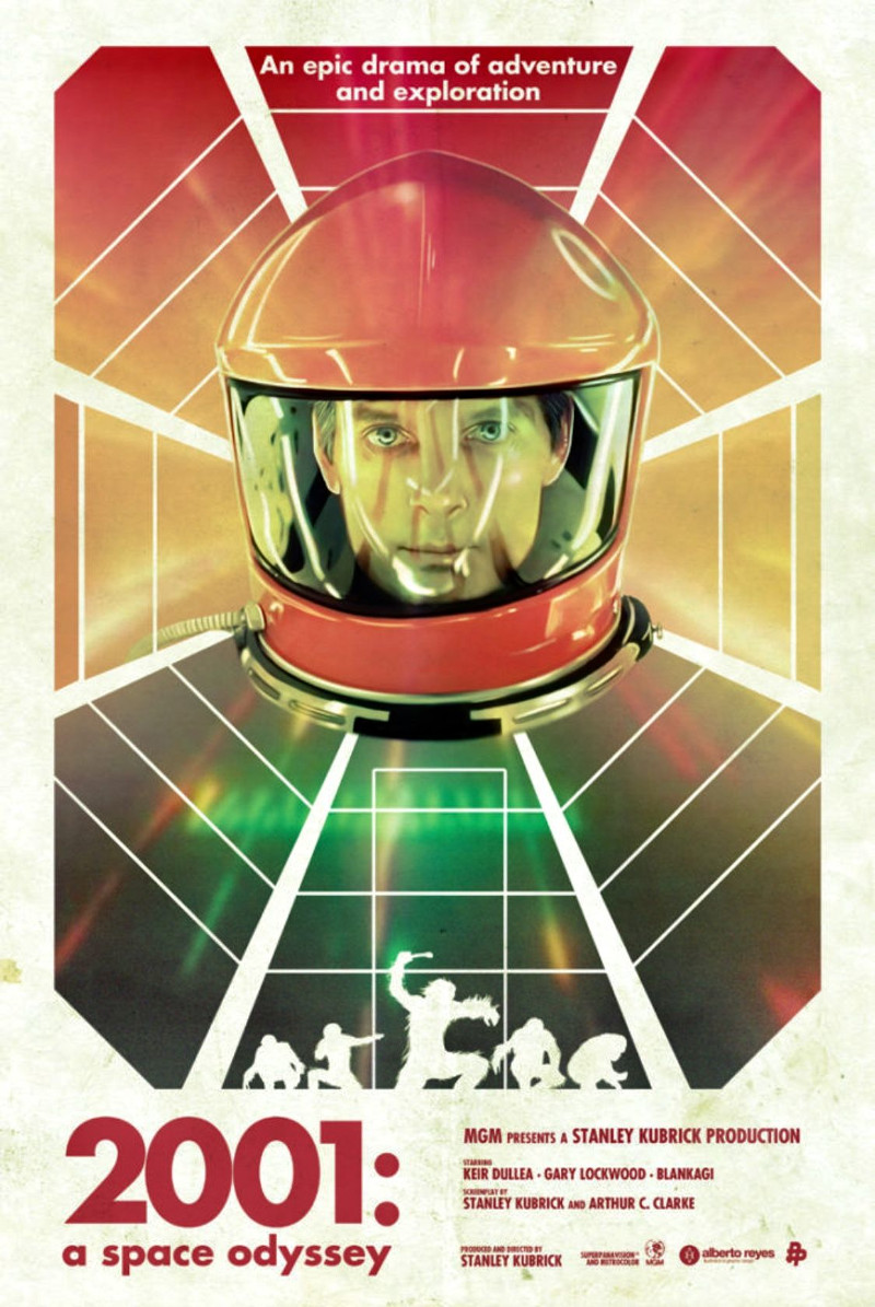 2001: A Space Odyssey Main Poster