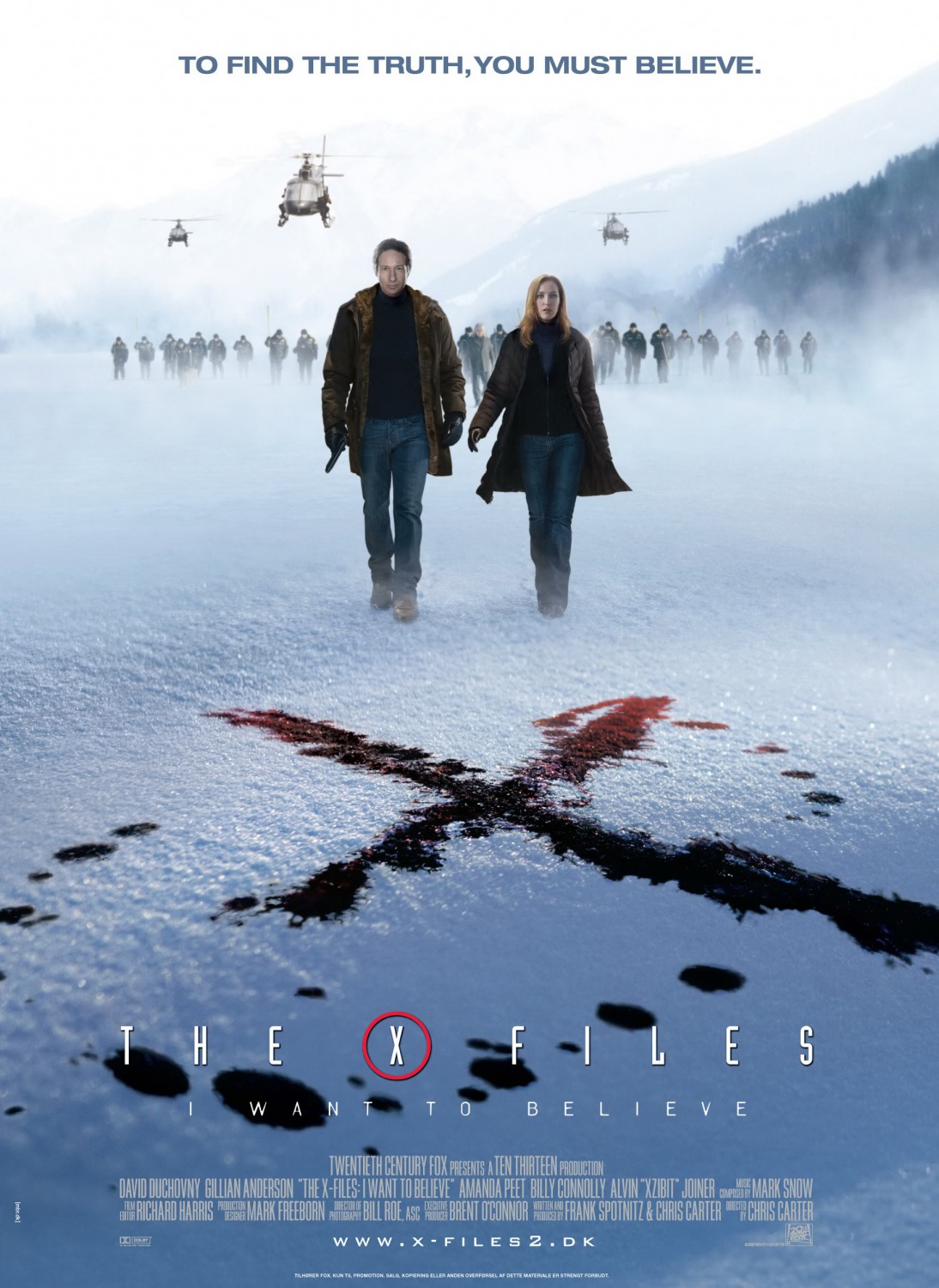 The X Files: I Want To Believe (2008) Main Poster