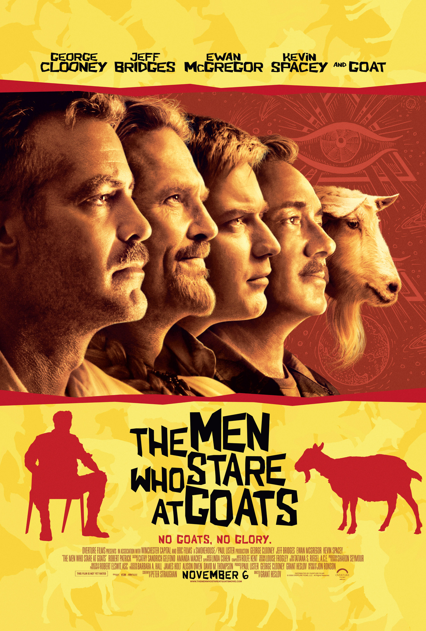 The Men Who Stare At Goats Main Poster