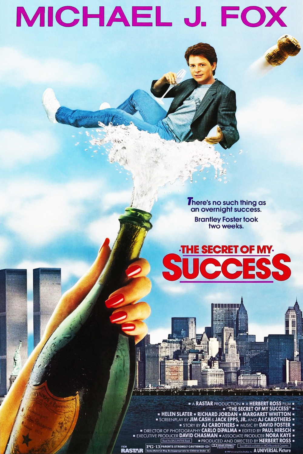 The Secret Of My Success Main Poster