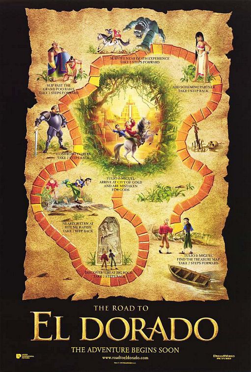 The Road To El Dorado Main Poster