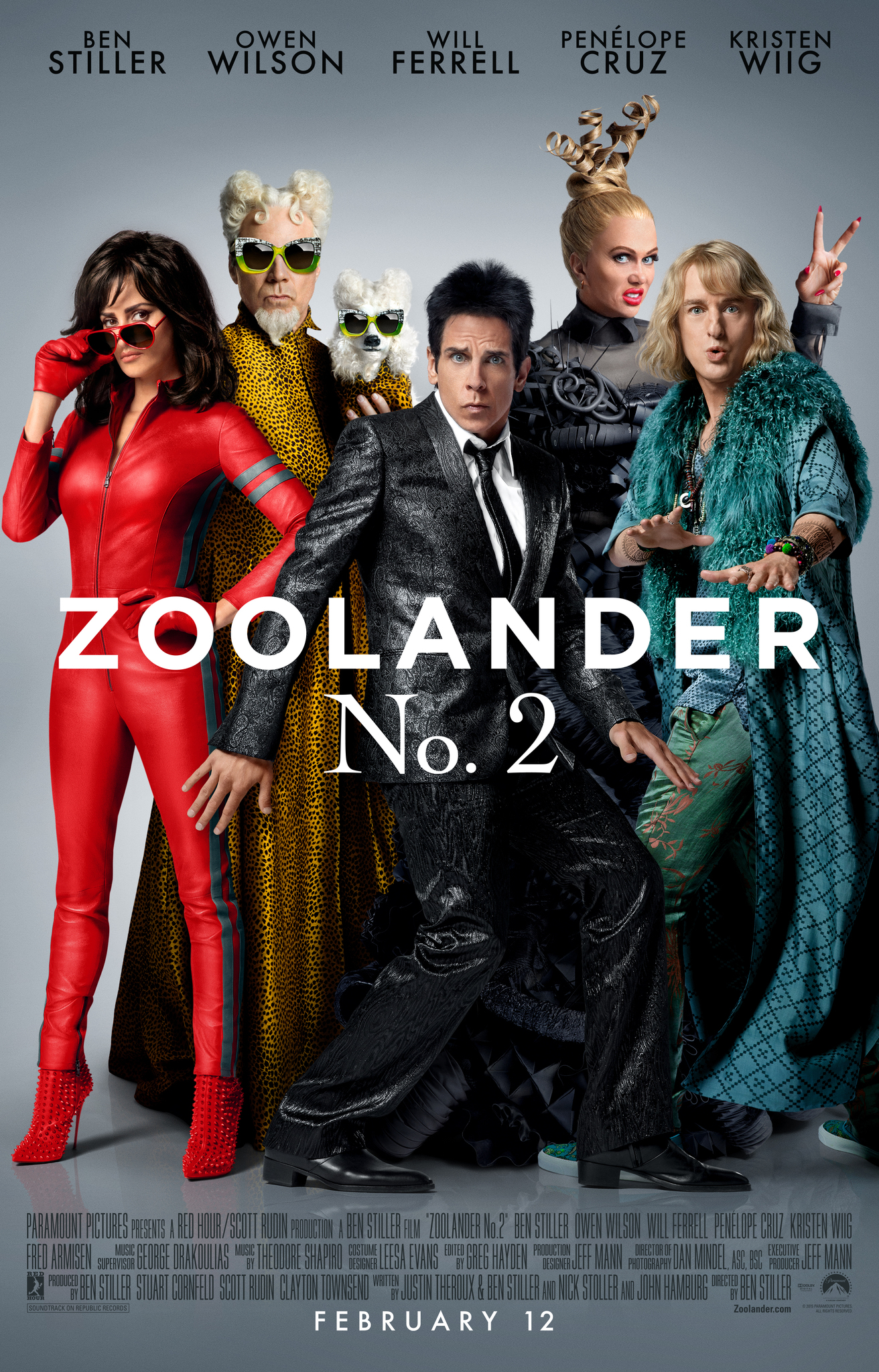 Zoolander 2 Main Poster