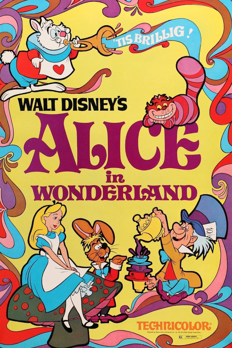 Alice In Wonderland (1951) Main Poster
