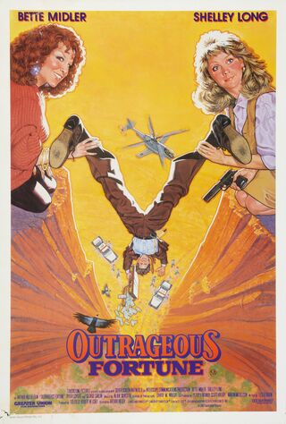Outrageous Fortune (1987) Main Poster