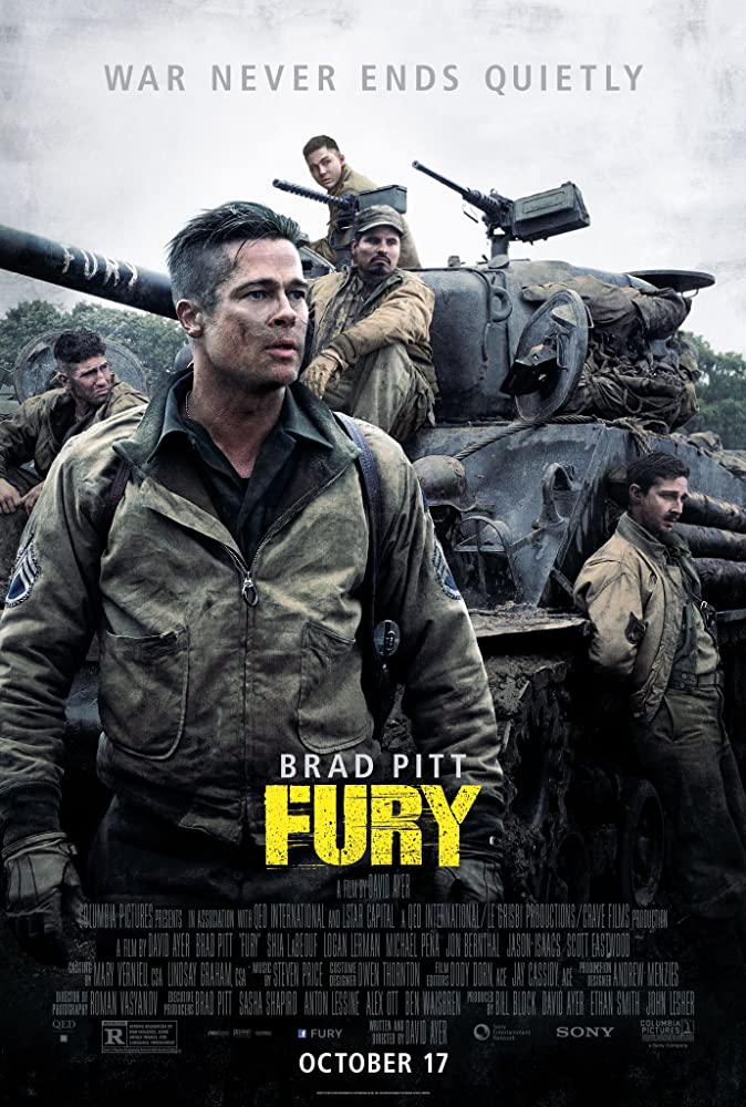 Fury (2014) Main Poster