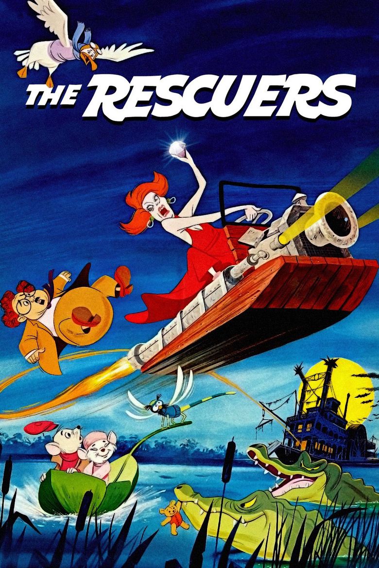 The Rescuers Main Poster