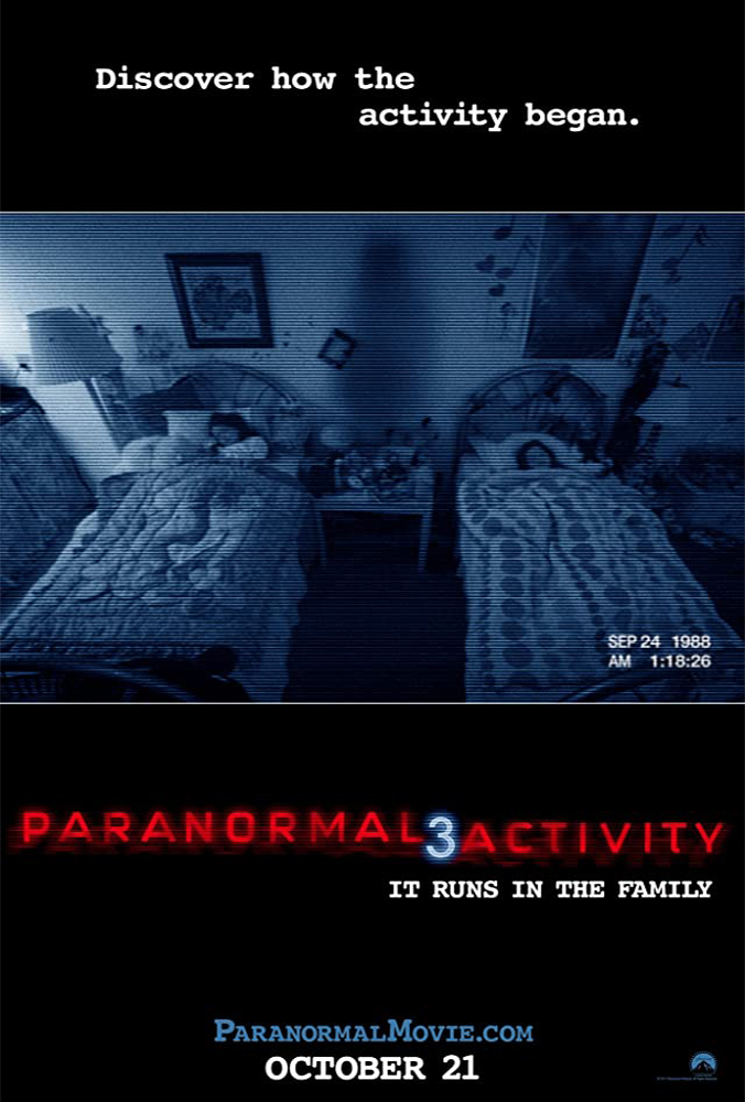 Paranormal Activity 3 Main Poster