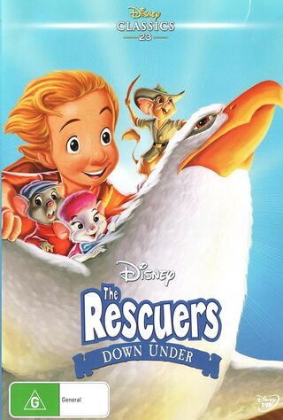 The Rescuers Down Under (1990) Main Poster