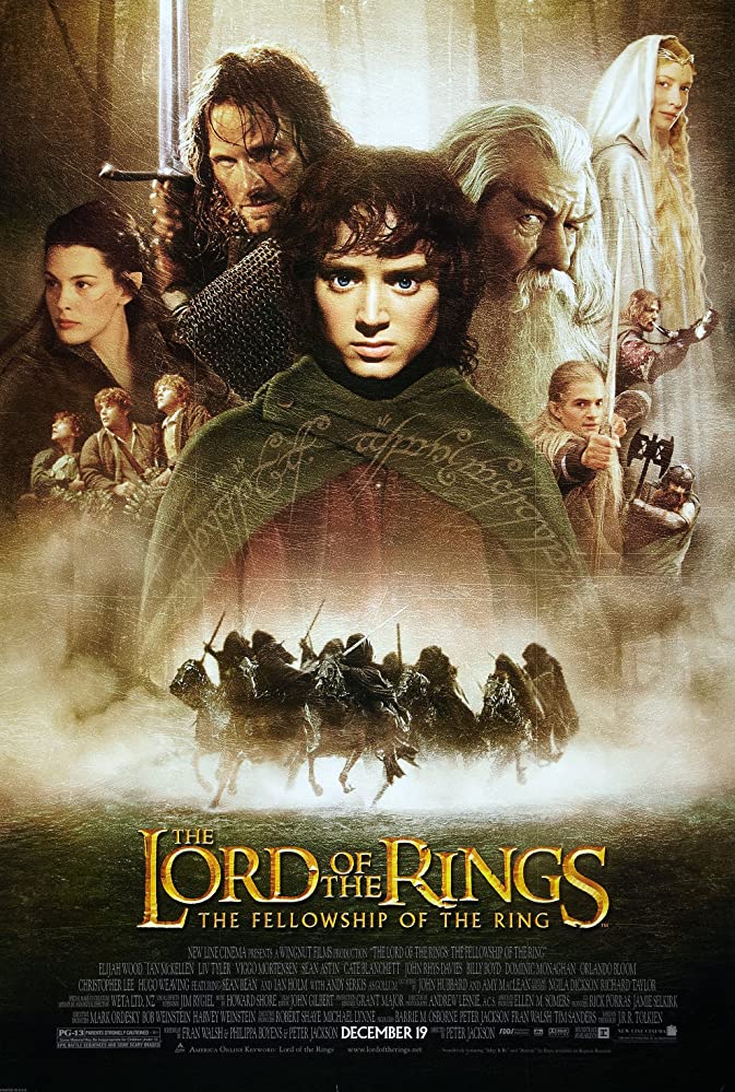 The Lord of the Rings: The Fellowship of the Ring Main Poster