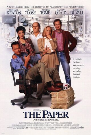 The Paper (1994) Main Poster