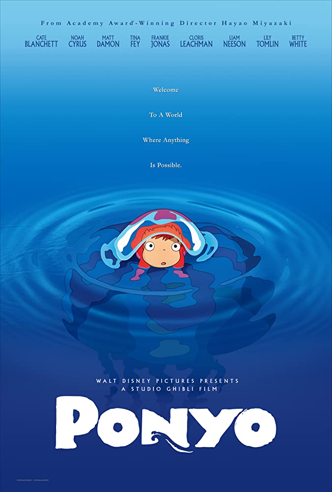 Ponyo Main Poster