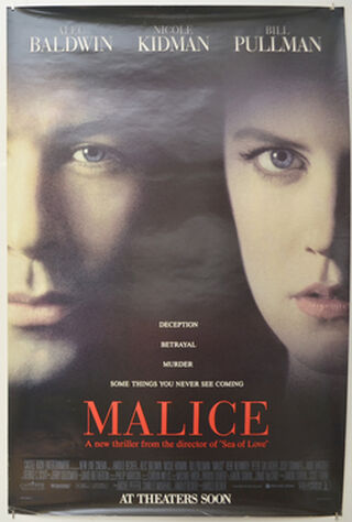Malice (1993) Main Poster