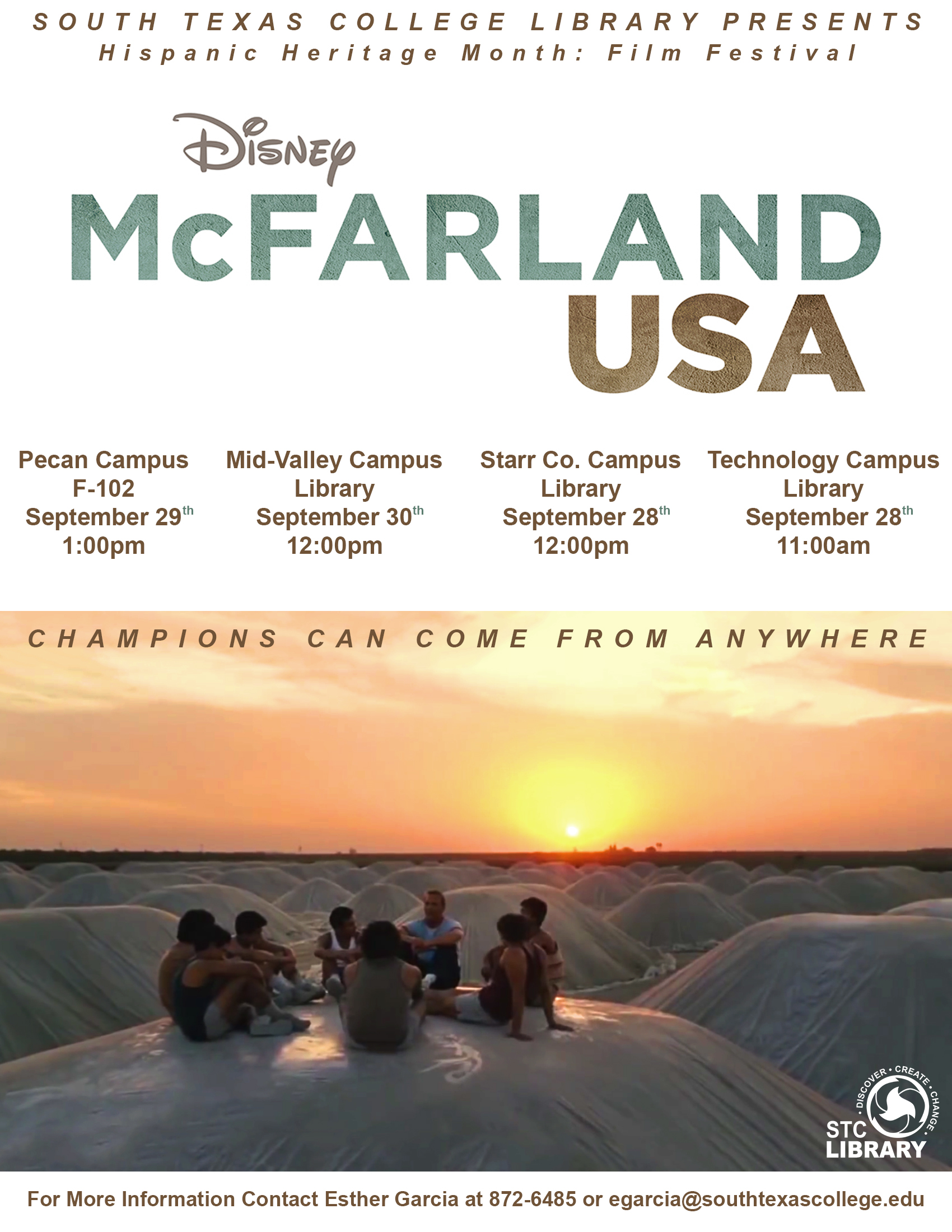 McFarland, USA Main Poster