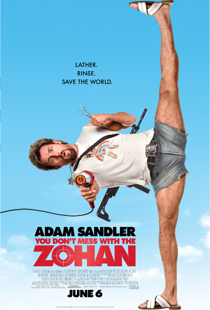 You Don't Mess With The Zohan Main Poster