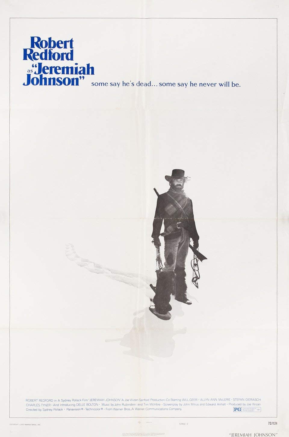 Jeremiah Johnson (1972) Main Poster