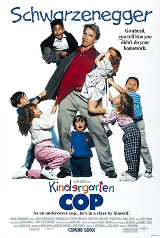 Kindergarten Cop (1990) Main Poster