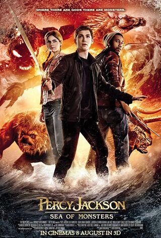 Percy Jackson: Sea Of Monsters (2013) Main Poster