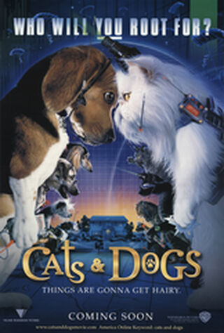 Cats & Dogs (2001) Main Poster