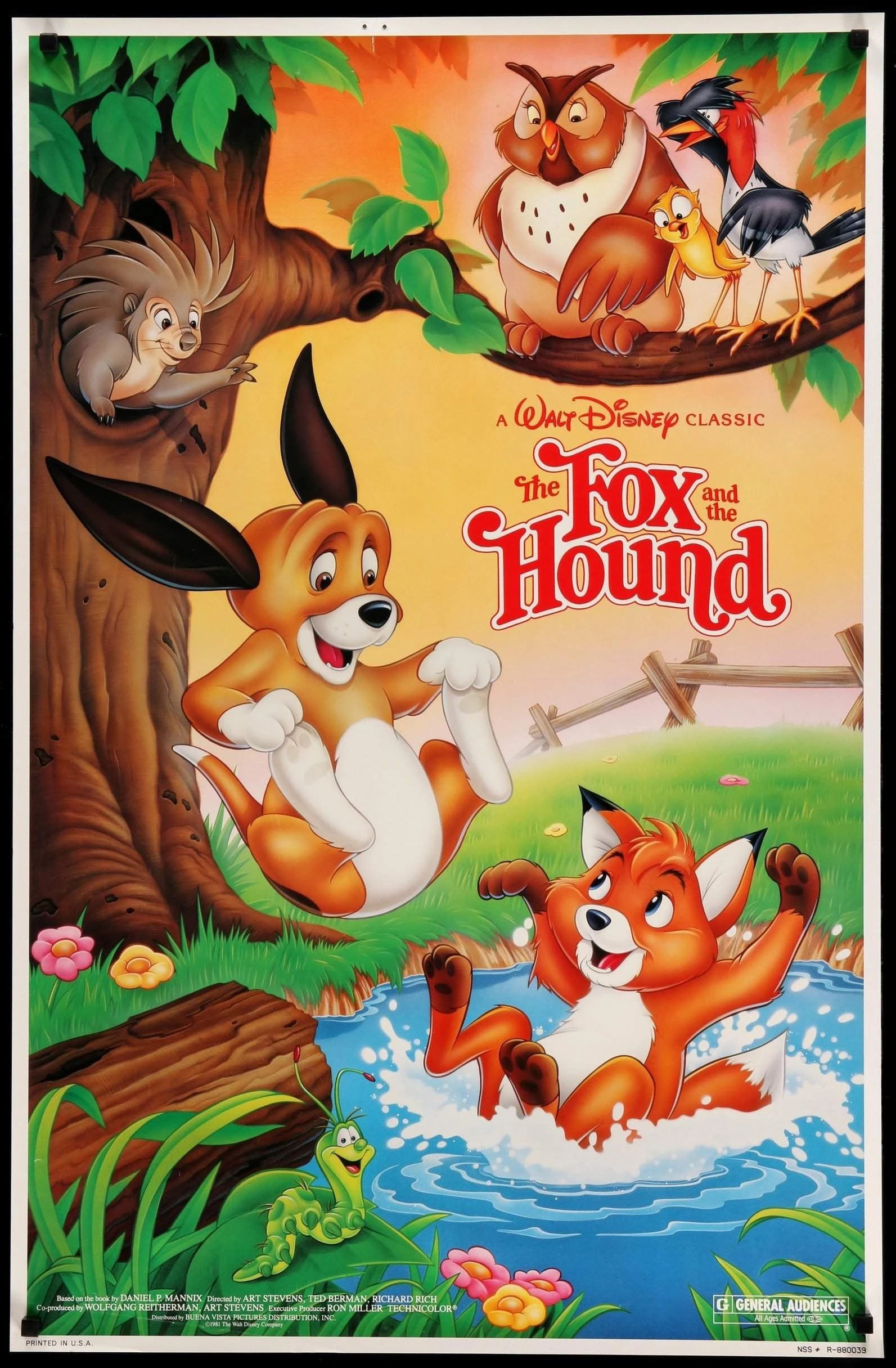 The Fox And The Hound Main Poster