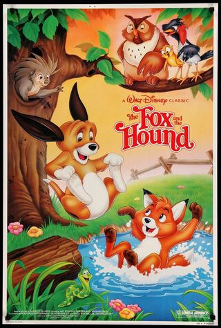 The Fox And The Hound (1981) Main Poster