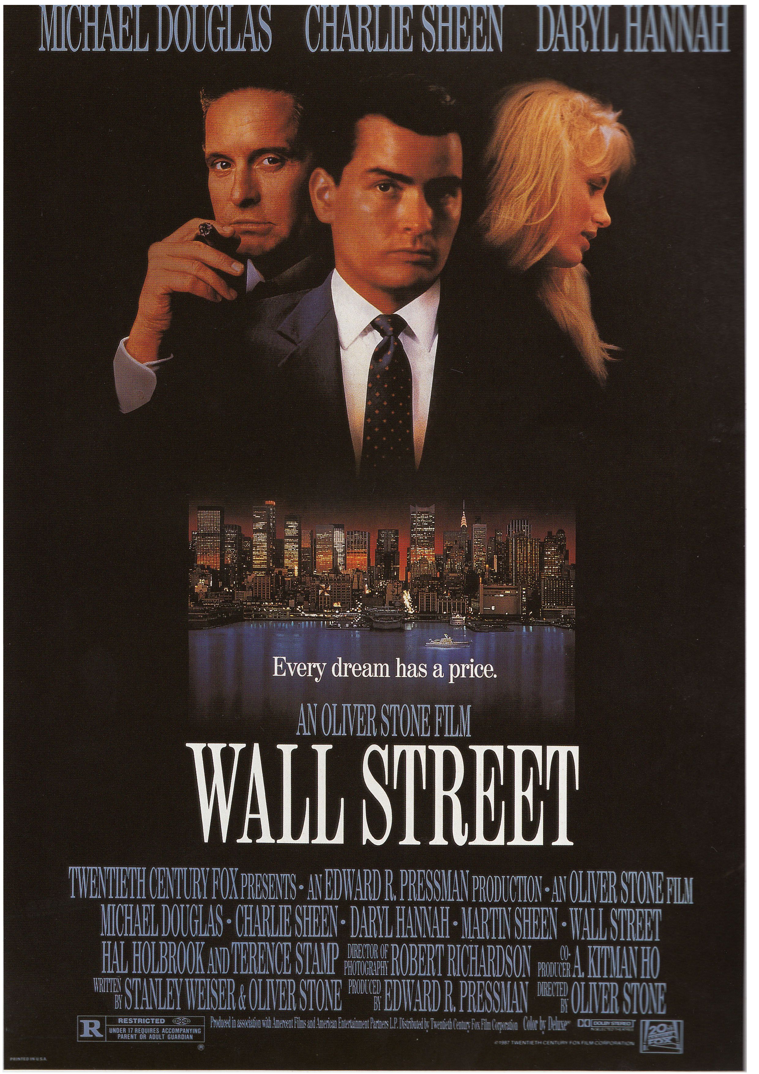 Wall Street (1987) Main Poster