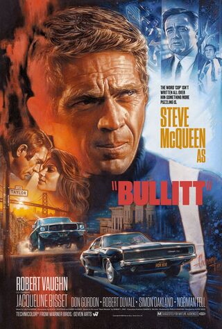 Bullitt (1968) Main Poster