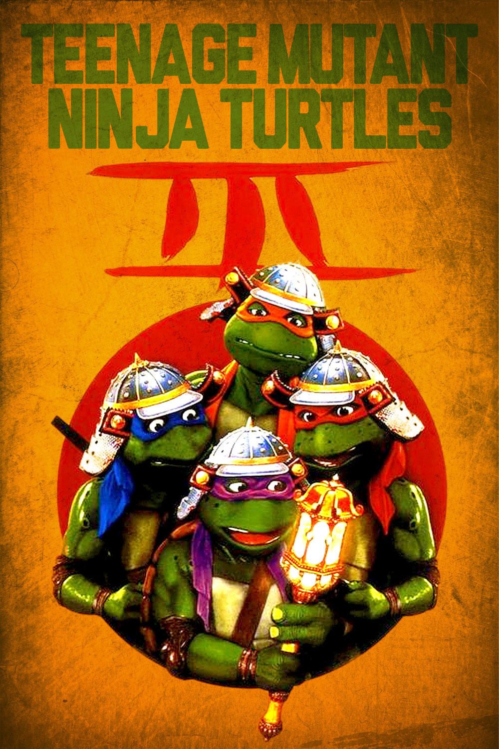 Teenage Mutant Ninja Turtles III Main Poster