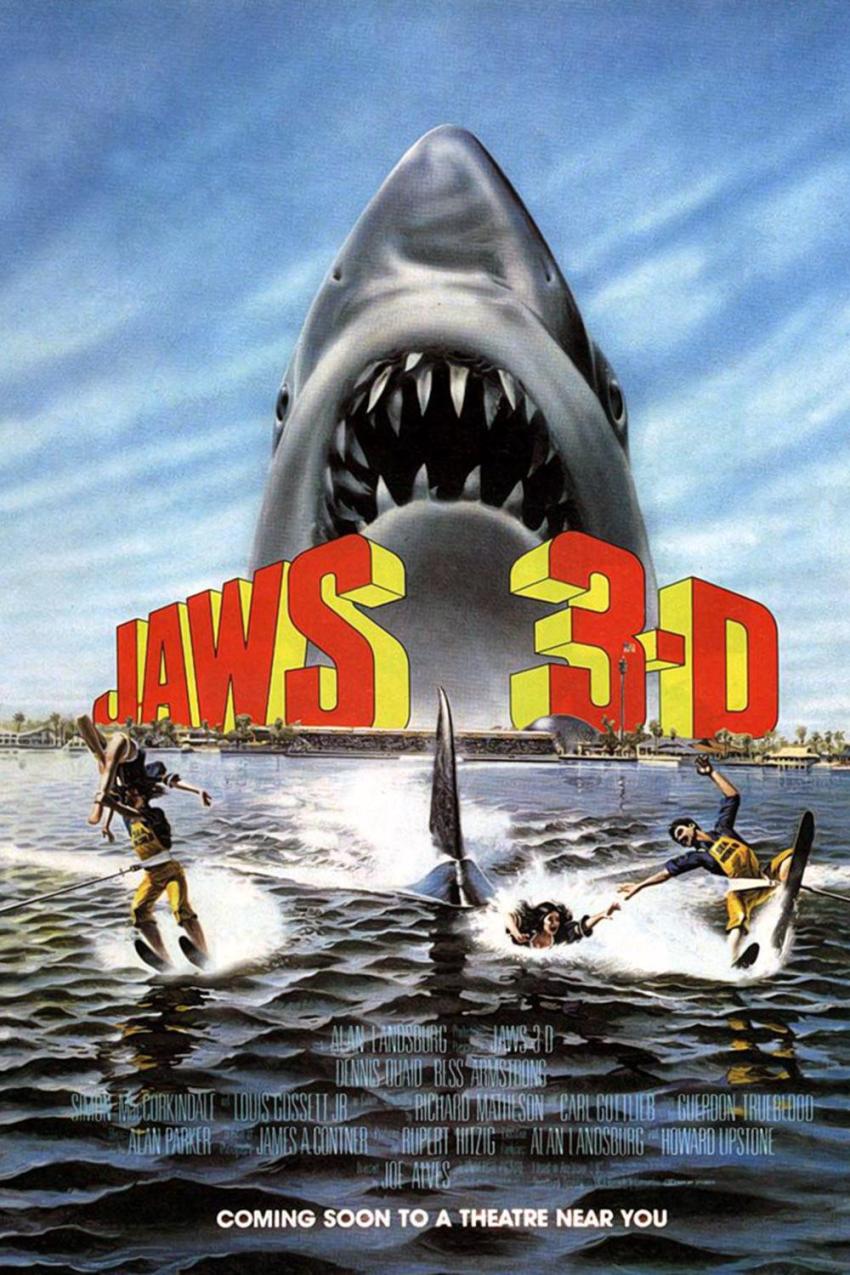 Jaws 3-D Main Poster