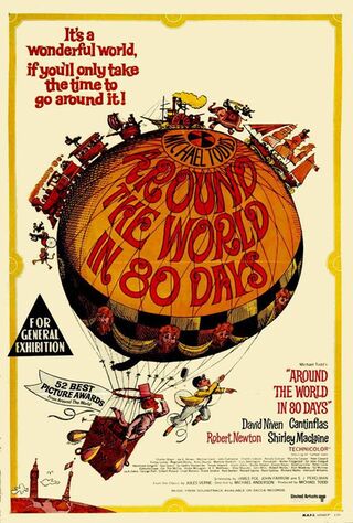 Around The World In 80 Days (1956) Main Poster