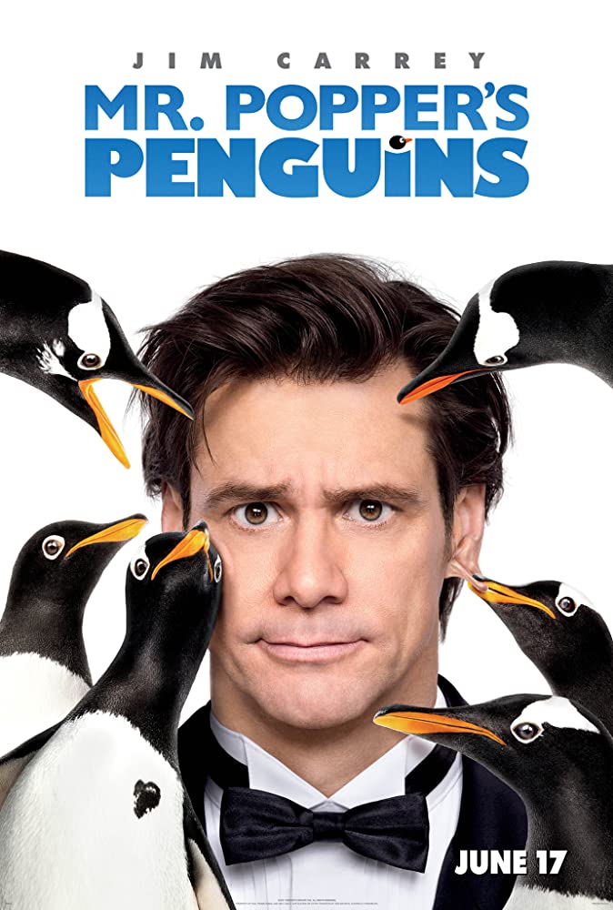 Mr. Popper's Penguins Main Poster