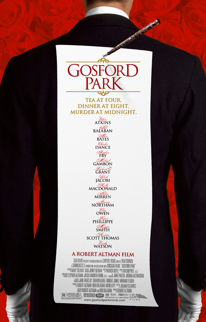 Gosford Park Main Poster