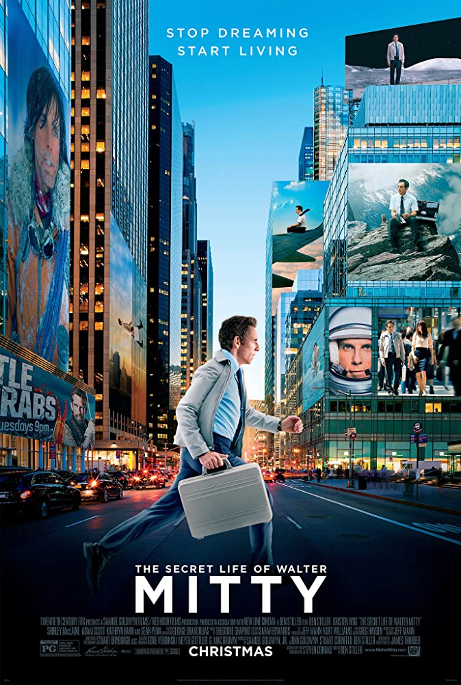 The Secret Life Of Walter Mitty Main Poster