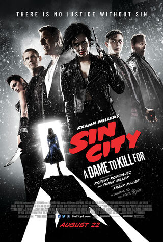 Frank Miller's Sin City: A Dame To Kill For (2014) Main Poster