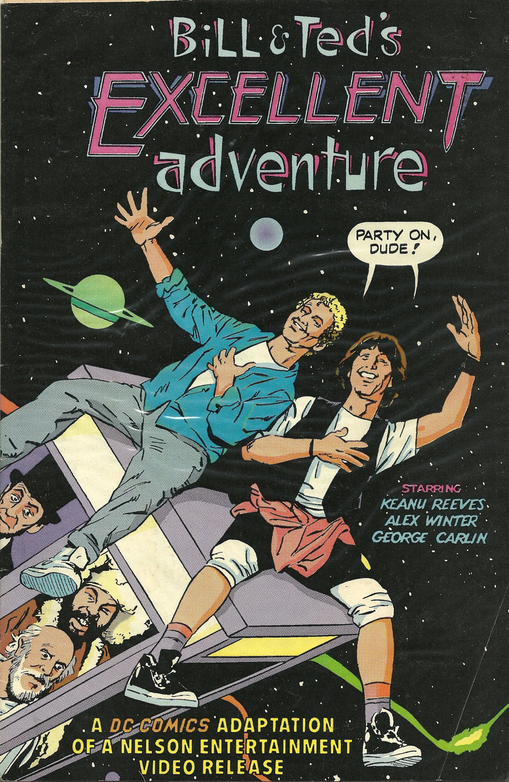 Bill & Ted's Excellent Adventure Main Poster