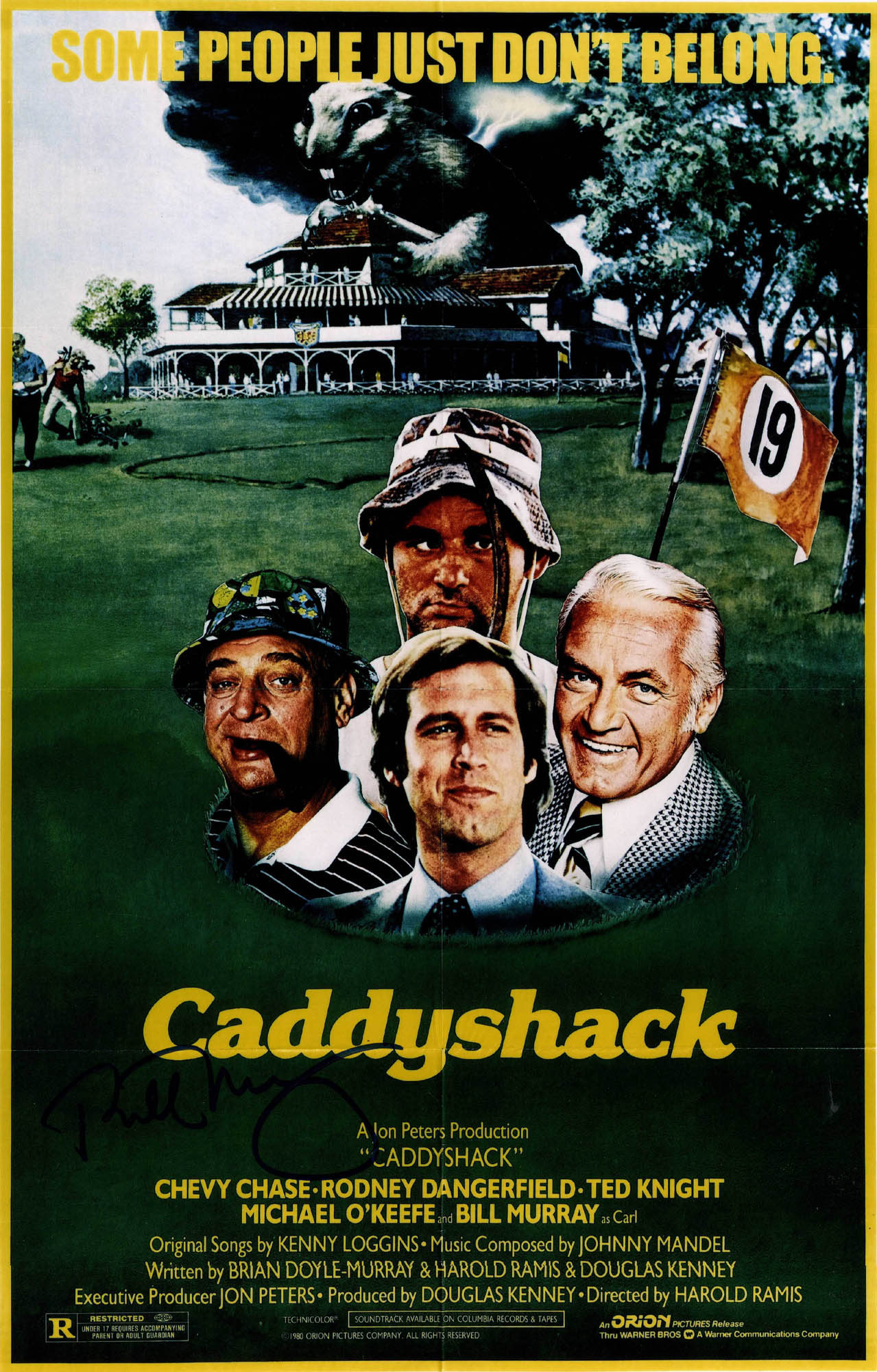 Caddyshack Main Poster