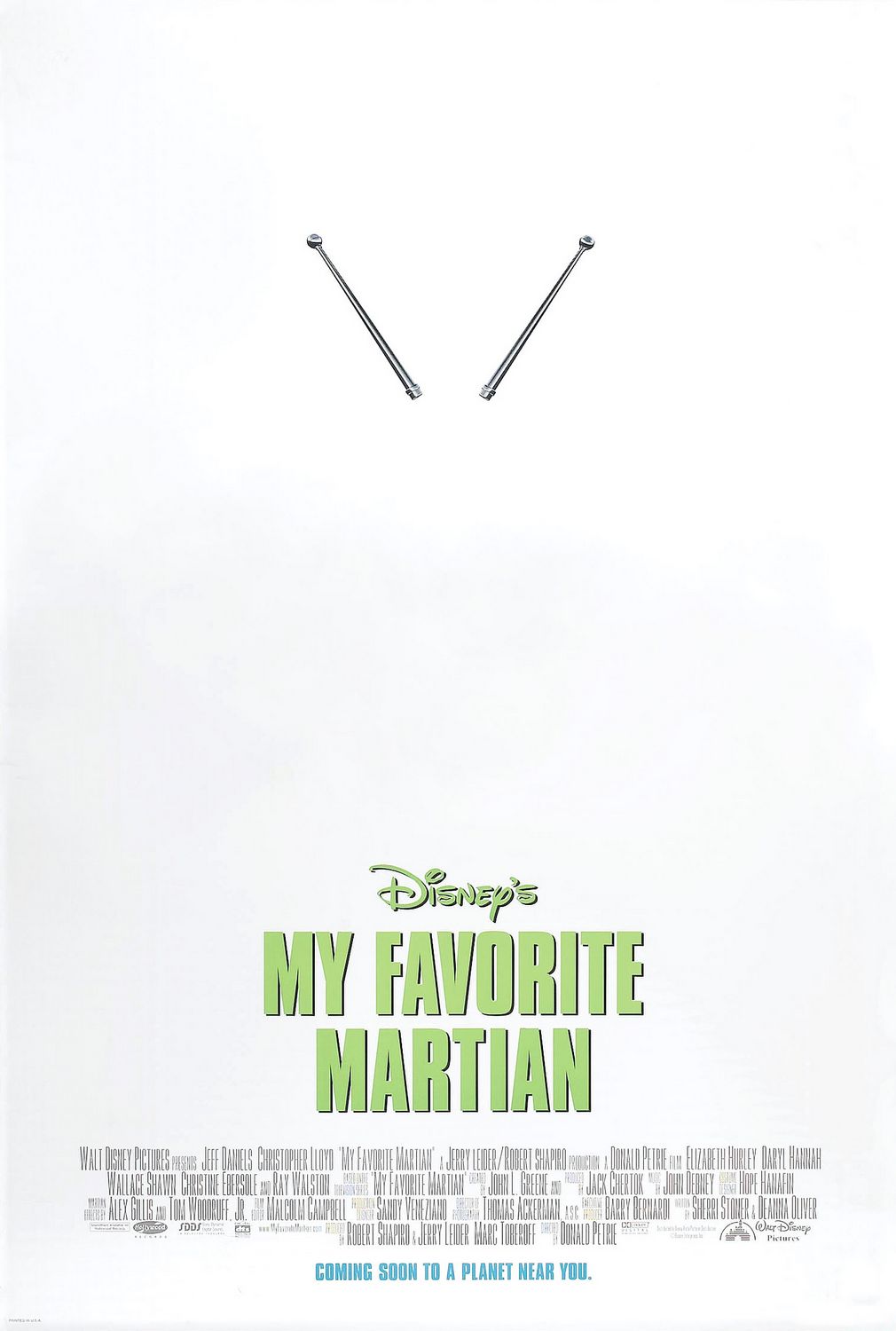 My Favorite Martian Main Poster