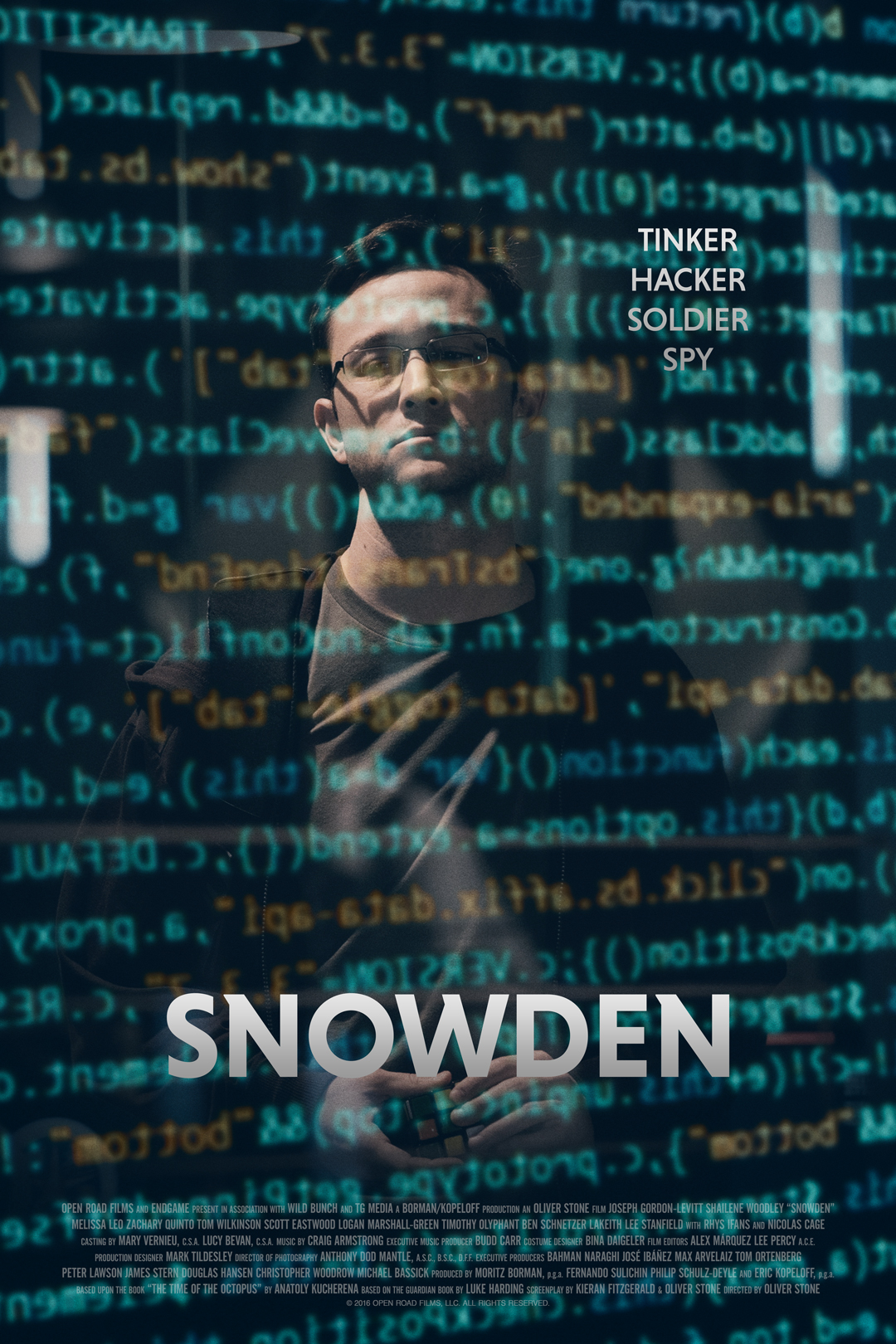 Snowden Main Poster