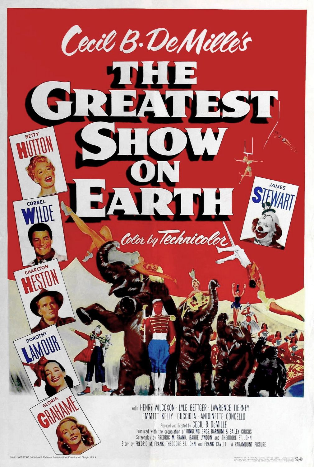 The Greatest Show On Earth Main Poster
